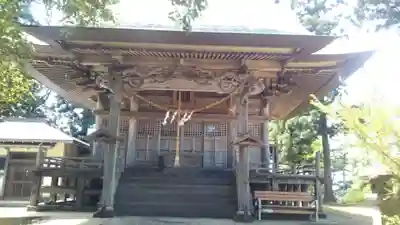 胡四王神社の本殿・本堂