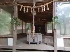 樹木神社の本殿