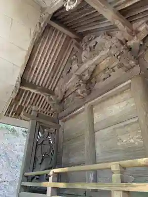 白山神社の芸術