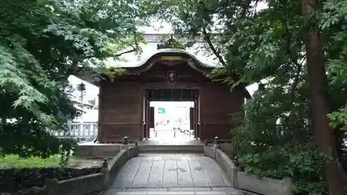 新発田諏訪神社の山門・神門
