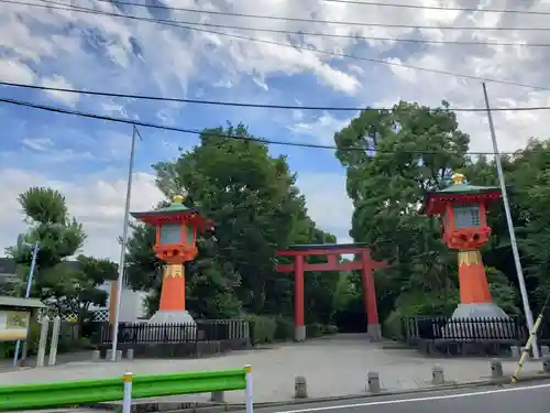 井草八幡宮の鳥居