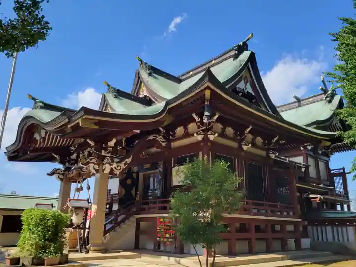 諏訪神社の本殿・本堂