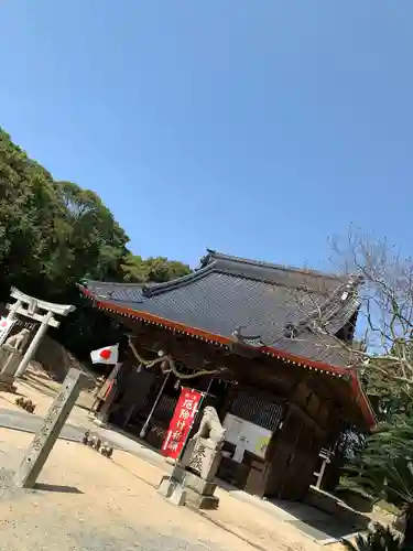 安岡八幡宮の本殿