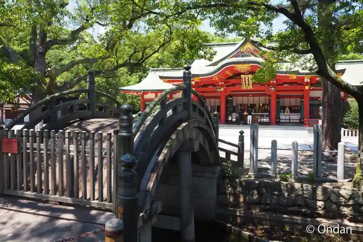 西宮神社の庭園