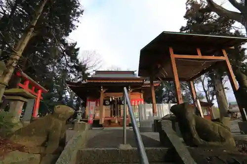 阿久津「田村神社」（郡山市阿久津町）旧社名：伊豆箱根三嶋三社の本殿・本堂