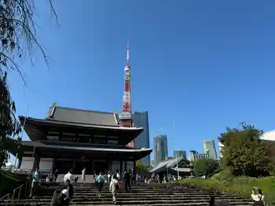増上寺の本殿・本堂