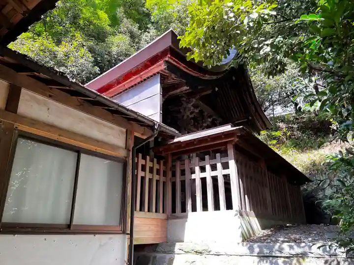 黒戸奈神社の本殿・本堂