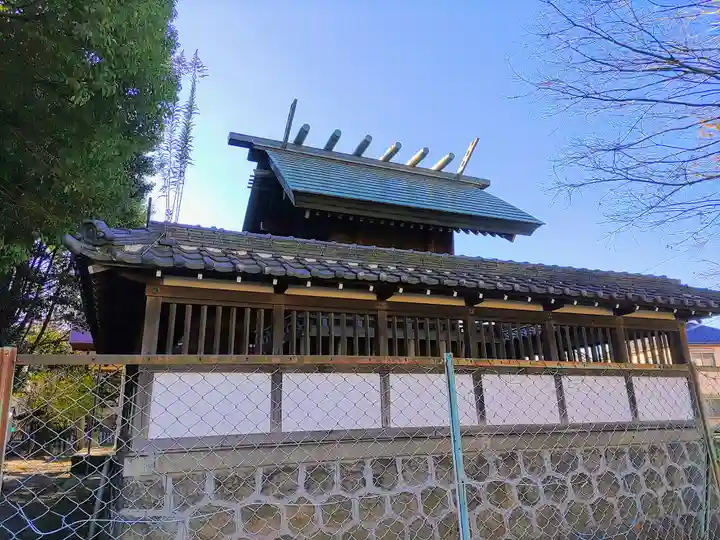 二ツ杁神明社の本殿・本堂