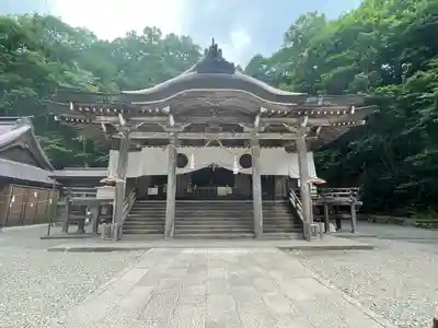戸隠神社中社の本殿・本堂