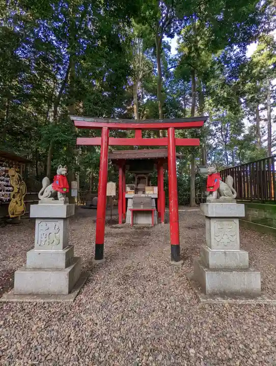 岩槻久伊豆神社の末社・摂社
