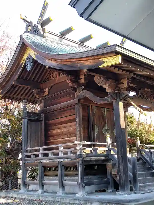 深山神社の本殿・本堂