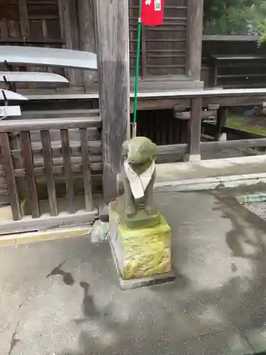 高水山常福院の狛犬