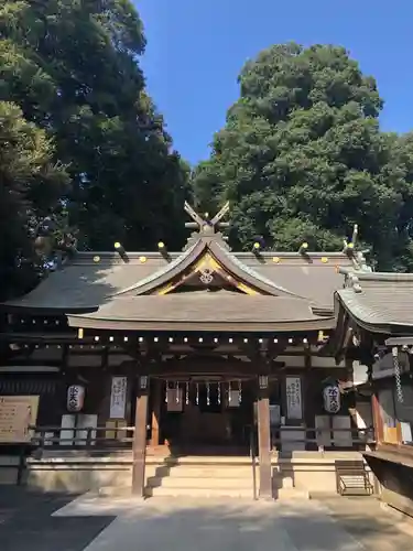 日枝神社水天宮の本殿・本堂