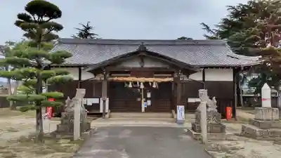 濱田神社の本殿・本堂