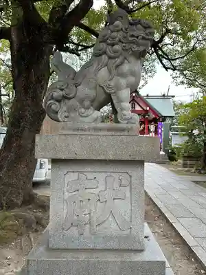 徳持神社の狛犬