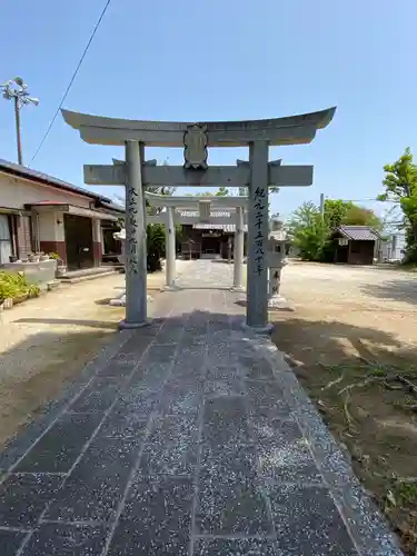 有田宝満神社の鳥居