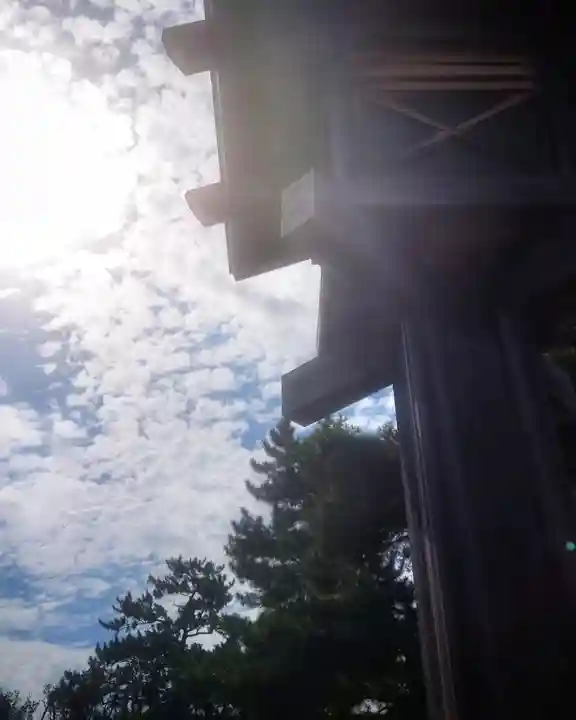 伊勢神宮外宮(豊受大神宮)の景色