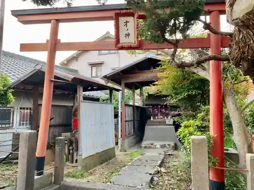 才ノ神神社の鳥居