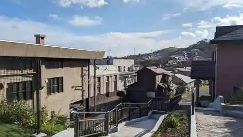 日頭山　立雲寺の景色