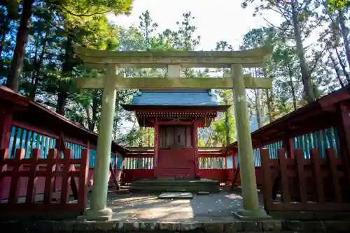 膽男神社（香取神宮摂社）の鳥居