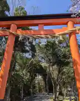 廣瀬大社の鳥居