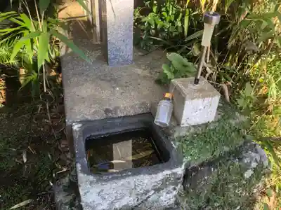 志々伎神社 沖都宮の手水舎
