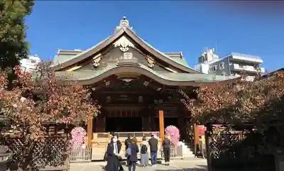 湯島天満宮の本殿・本堂