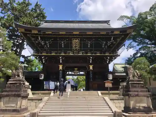 北野天満宮の山門