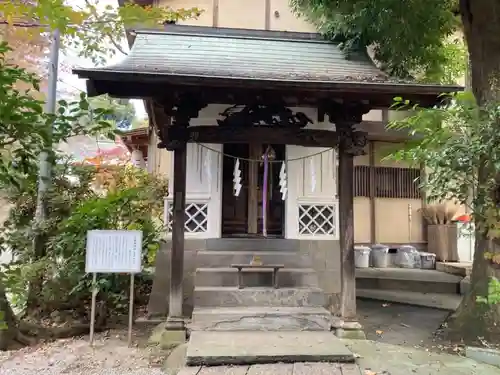 所澤神明社の末社・摂社