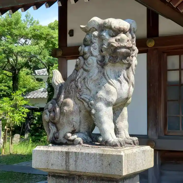 神明社(常滑神明社)の狛犬