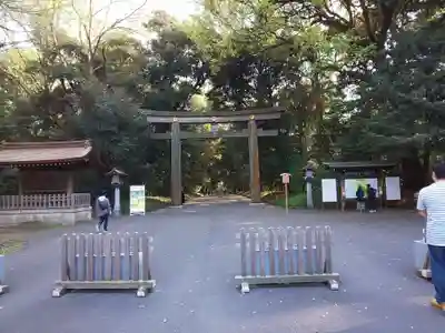 明治神宮の鳥居