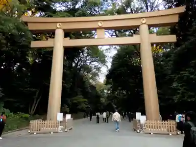 明治神宮の鳥居