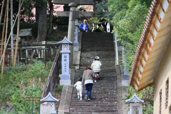八幡神社の景色
