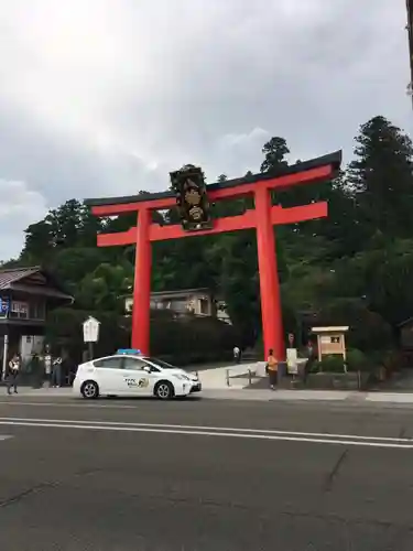 大崎八幡宮の鳥居