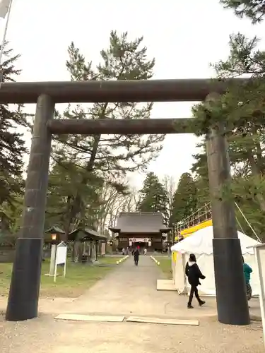 青森縣護國神社の鳥居