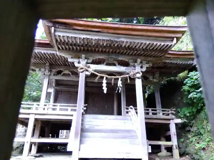 白山神社の本殿・本堂