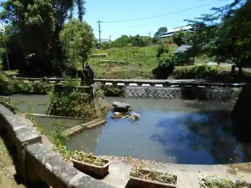 清水菅原神社の庭園