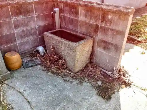 薬師寺の手水舎