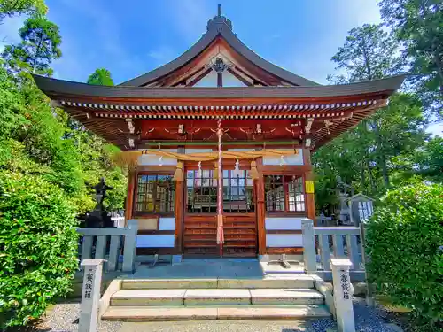 籠守勝手神社（木曽川町黒田）の本殿・本堂