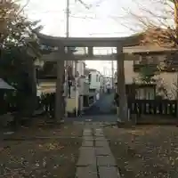中曽根天祖神社の鳥居