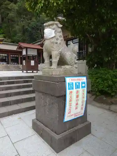 鹿児島縣護國神社の狛犬