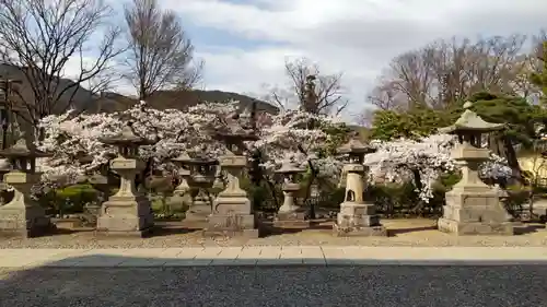 善光寺の庭園