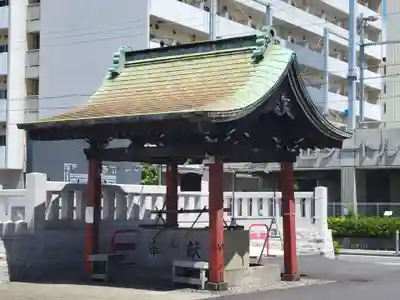 東京羽田 穴守稲荷神社の手水舎