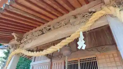 鮑玉白珠比咩命神社の芸術