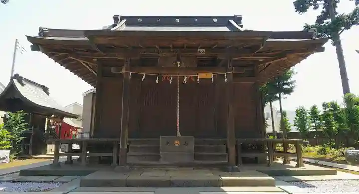 水子氷川神社の本殿・本堂