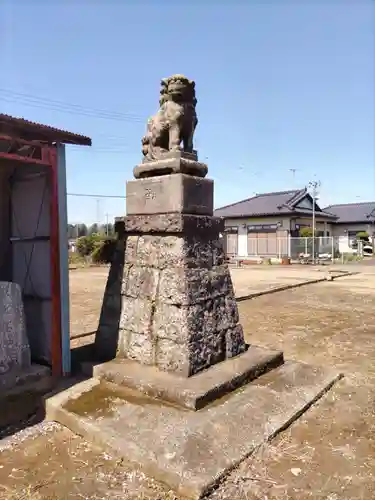 天神社の狛犬