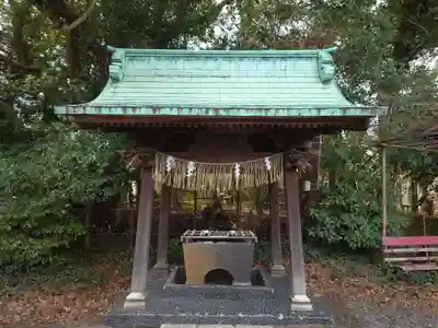 美濃輪稲荷神社の手水舎