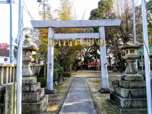 熊野社の鳥居