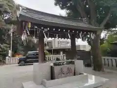 長津田王子神社の手水