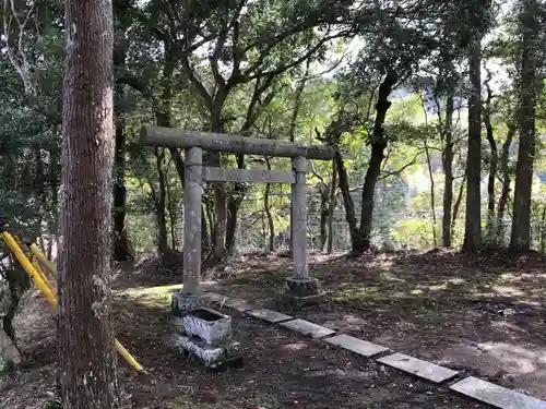 山神社の鳥居